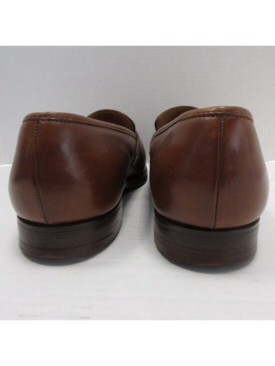 Brooks Brothers Peal & Co Shoes 10.5 C 317 Penny Loafer Leather England * main image 6